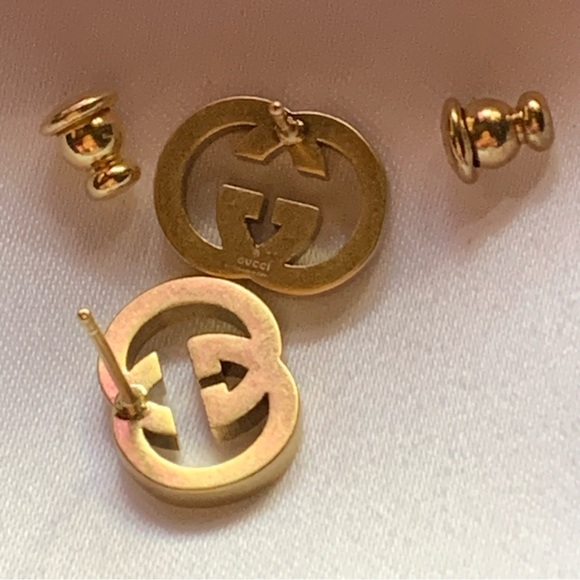 Gucci Earrings, stud earrings, authentic, nearly new - Picture 4 of 5